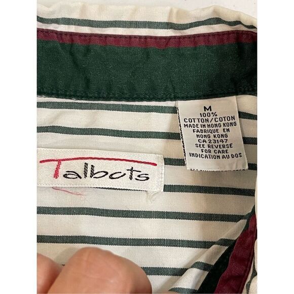 Talbots women’s bundle lot blouse button down medium - Picture 8 of 12